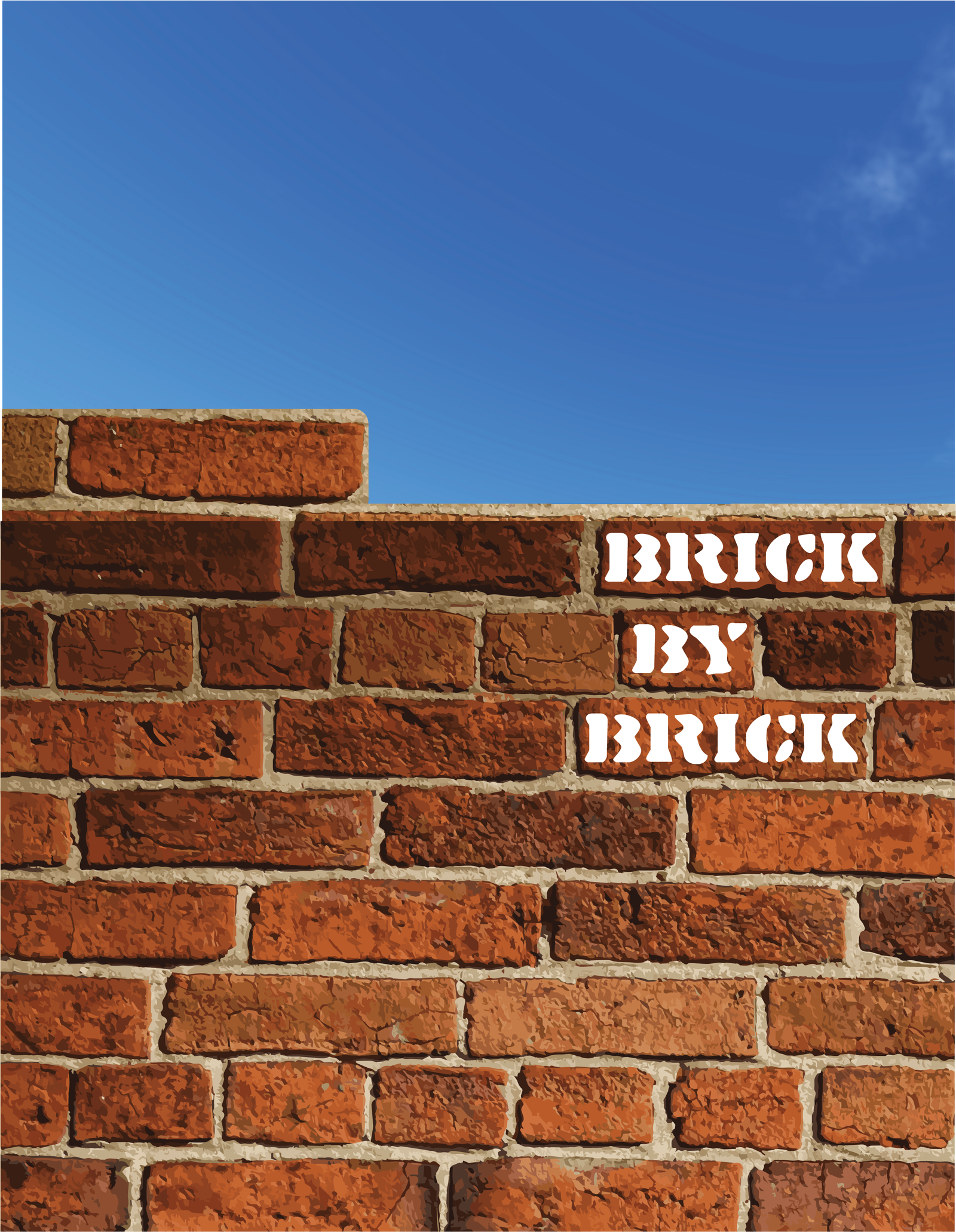 Brick by Brick — original artwork by John Loughrin